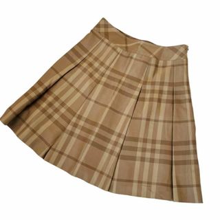 バーバリー(BURBERRY)のバーバリーロンドン　チェックスカート　ひざ丈　大きいサイズ42(ひざ丈スカート)