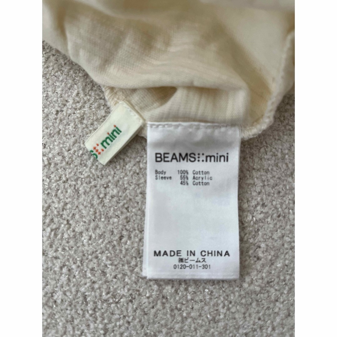 BEAMS(ビームス)のBEAMS：mini  90cm半袖 キッズ/ベビー/マタニティのキッズ服女の子用(90cm~)(Tシャツ/カットソー)の商品写真