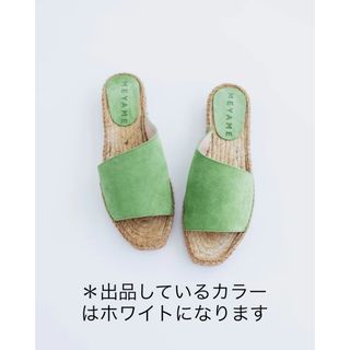 シンゾーン(Shinzone)のMEYAME meyame メヤメ　LEATHER ESPADRILLE(サンダル)