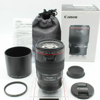 キヤノン(Canon)の新品同様 Canon MACRO EF 100mm f2.8 L IS USM(レンズ(単焦点))