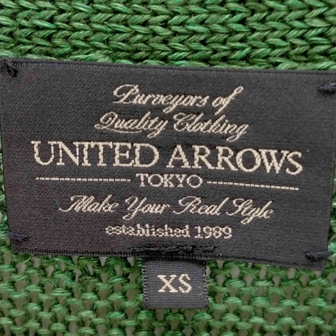 UNITED ARROWS(ユナイテッドアローズ)のUNITED ARROWS(ユナイテッドアローズ) 畦編みカーディガン メンズ メンズのトップス(カーディガン)の商品写真