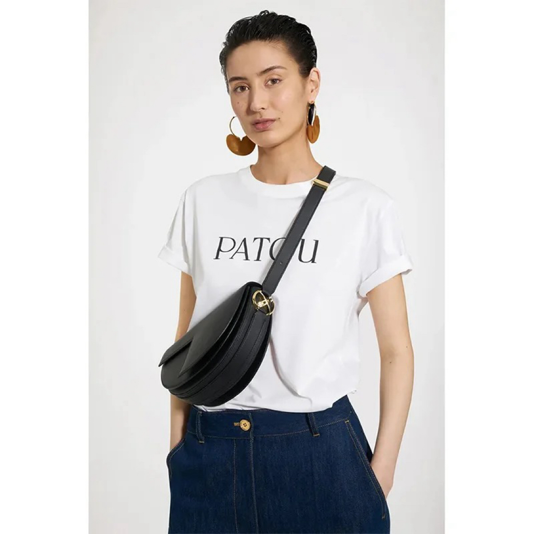 PATOU(パトゥ)のPatou パトゥ ロゴプリント クルーネックTシャツ レディースのトップス(Tシャツ(半袖/袖なし))の商品写真