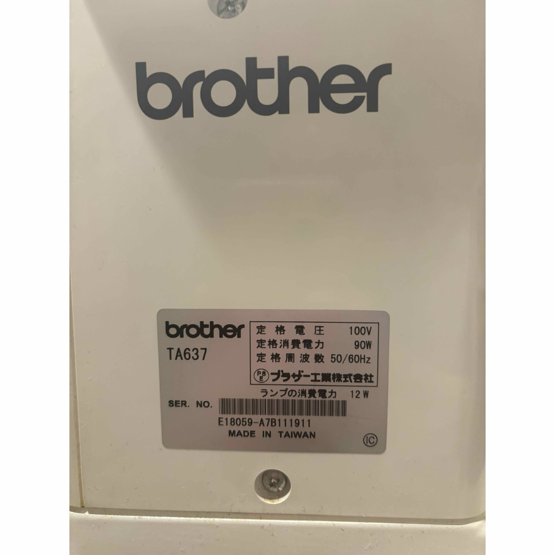 brother(ブラザー)の職業用ミシン　ブラザー　brother juki ヌーベルクチュール　本体 スマホ/家電/カメラの生活家電(その他)の商品写真