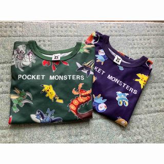 ポケモン(ポケモン)のポケモン　ポケットモンスター　半袖　Tシャツ 130 メッシュ　速乾(Tシャツ/カットソー)