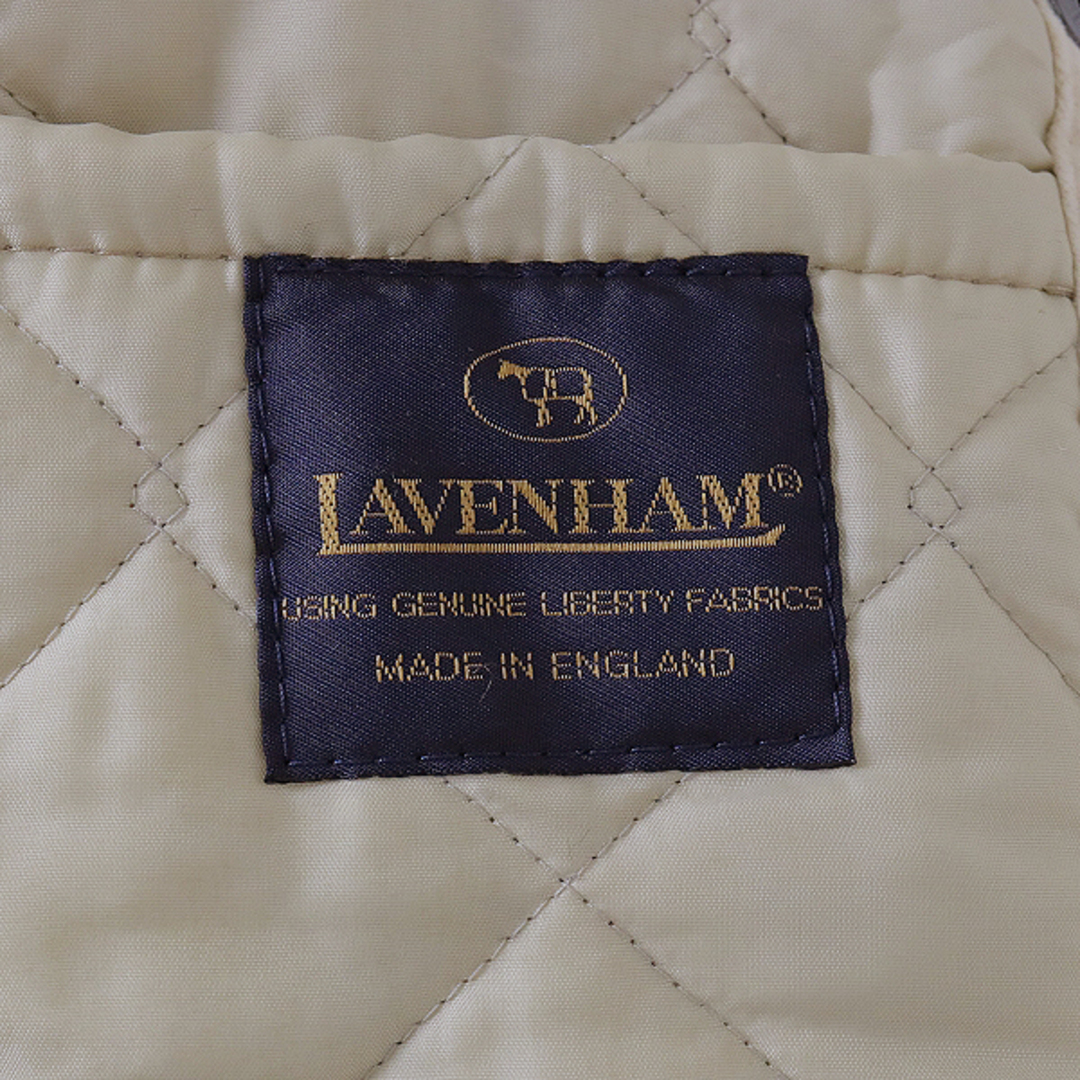 LAVENHAM(ラベンハム)のLAVENHAM ラベンハム RAYDON レイドン フラワープリント コーデュロイ キルティング ジャケット 36/アイボリー【2400012064133】 レディースのジャケット/アウター(その他)の商品写真