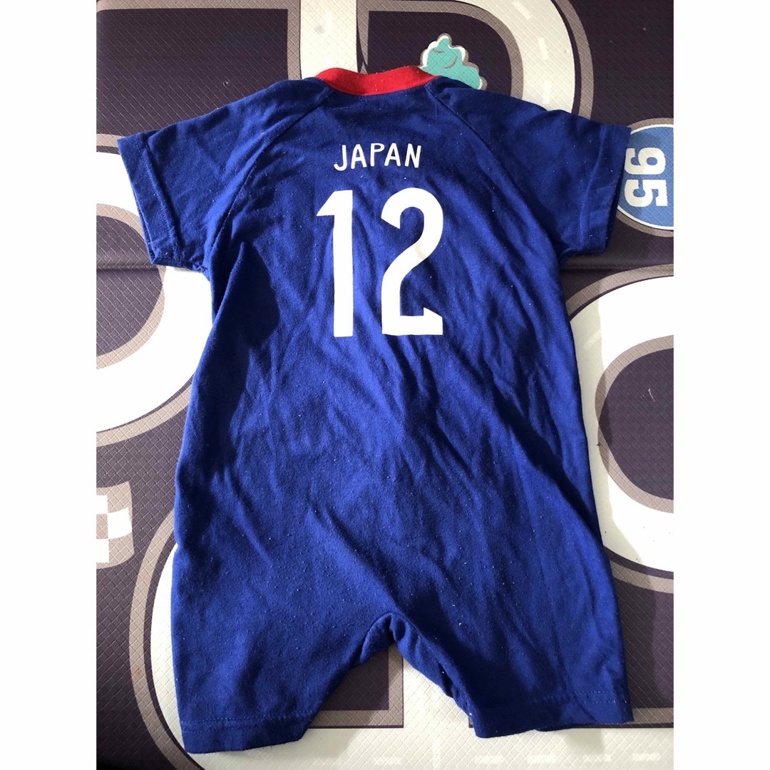 80センチ　ロンパース　JFA キッズ/ベビー/マタニティのベビー服(~85cm)(ロンパース)の商品写真