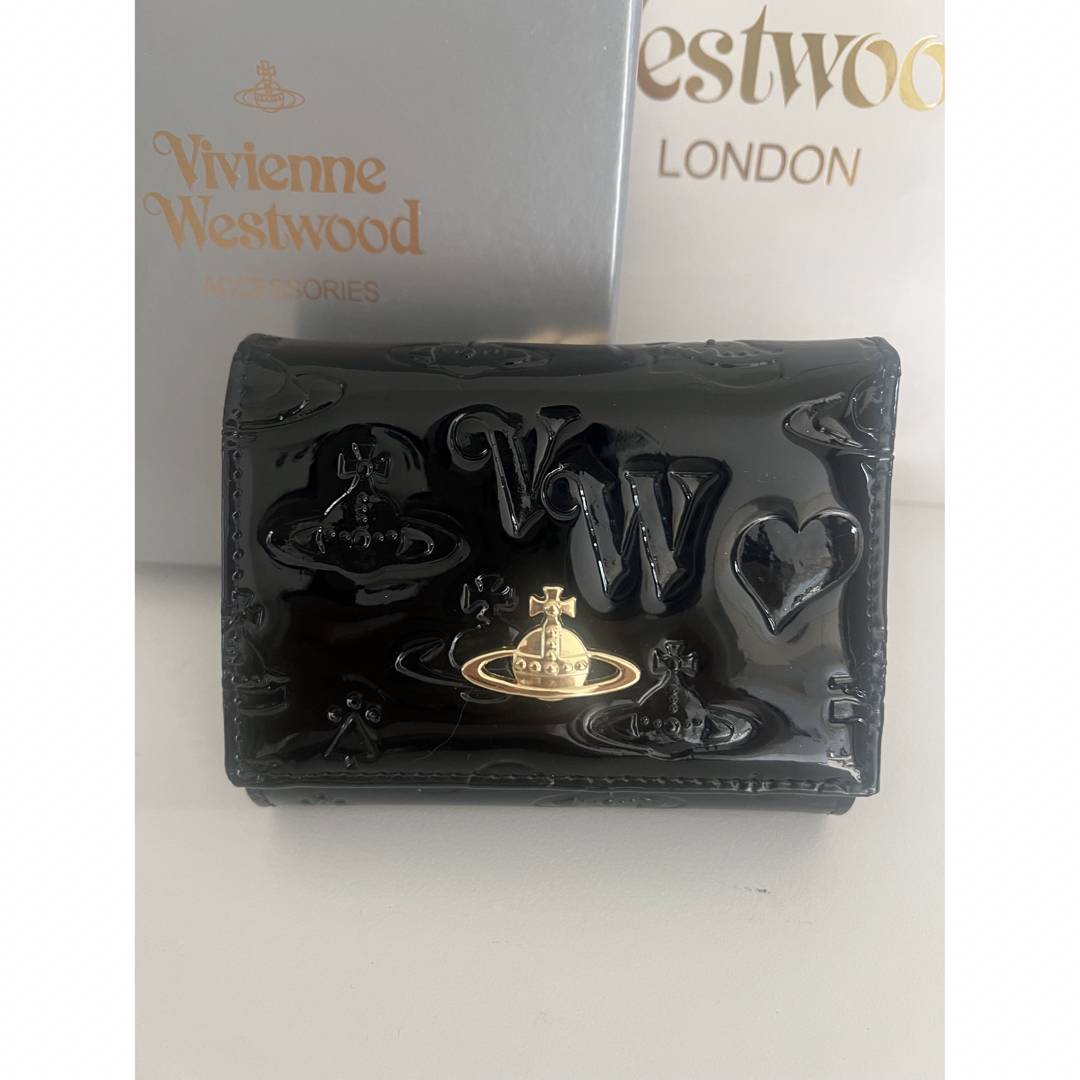 Vivienne Westwood(ヴィヴィアンウエストウッド)の三つ折り　財布　ヴィヴィアンウエストウッド レディースのファッション小物(財布)の商品写真