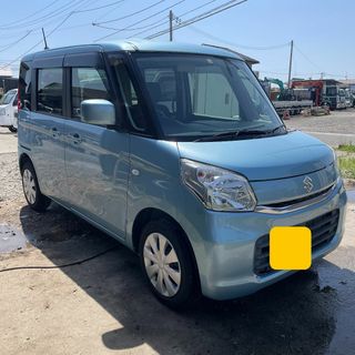 スズキ(スズキ)の諸経費込 平成27年式 スペーシア G 車検付 アイドリングストップ 軽自動車(車体)