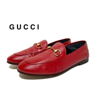 グッチ(Gucci)の☆良品 グッチ ブリクストン レザー ビット ローファー パンプス イタリア製(ハイヒール/パンプス)