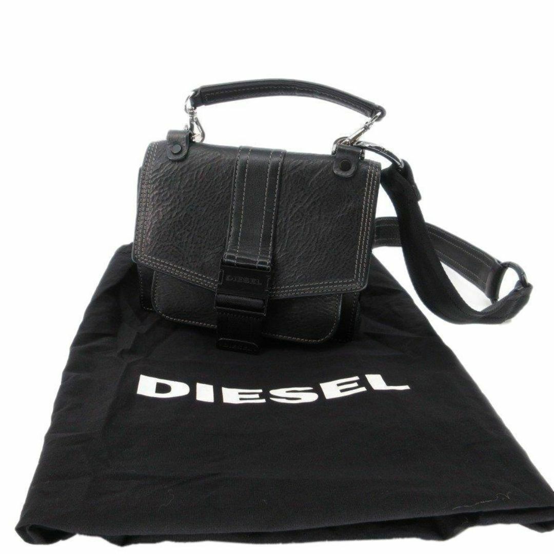 DIESEL(ディーゼル)の美品 ディーゼル DIESEL ショルダーバッグ 黒 30-24041203 レディースのバッグ(ショルダーバッグ)の商品写真