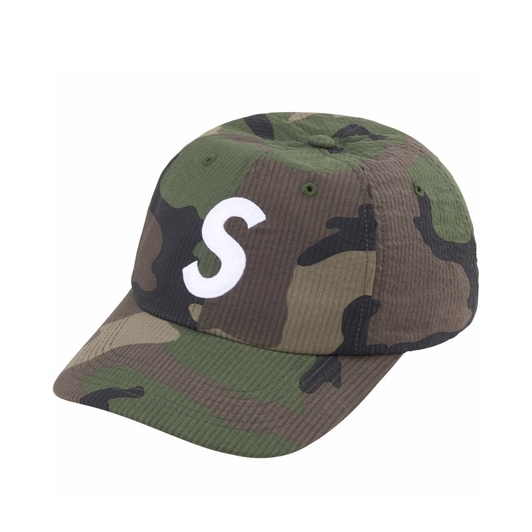 Supreme(シュプリーム)のSeersucker S Logo 6-Panel メンズの帽子(キャップ)の商品写真