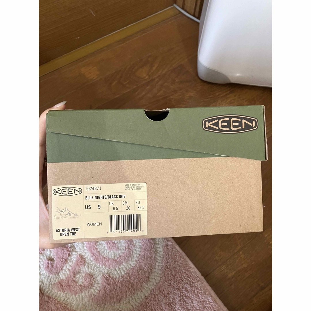 KEEN(キーン)のKEEN ASTORIA WEST OPEN TOE 26.0cm レディースの靴/シューズ(サンダル)の商品写真