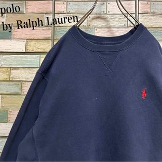 ラルフローレン(Ralph Lauren)のポロバイラルフローレン　スウェット　トレーナー　ワンポイント刺繍ロゴ(スウェット)