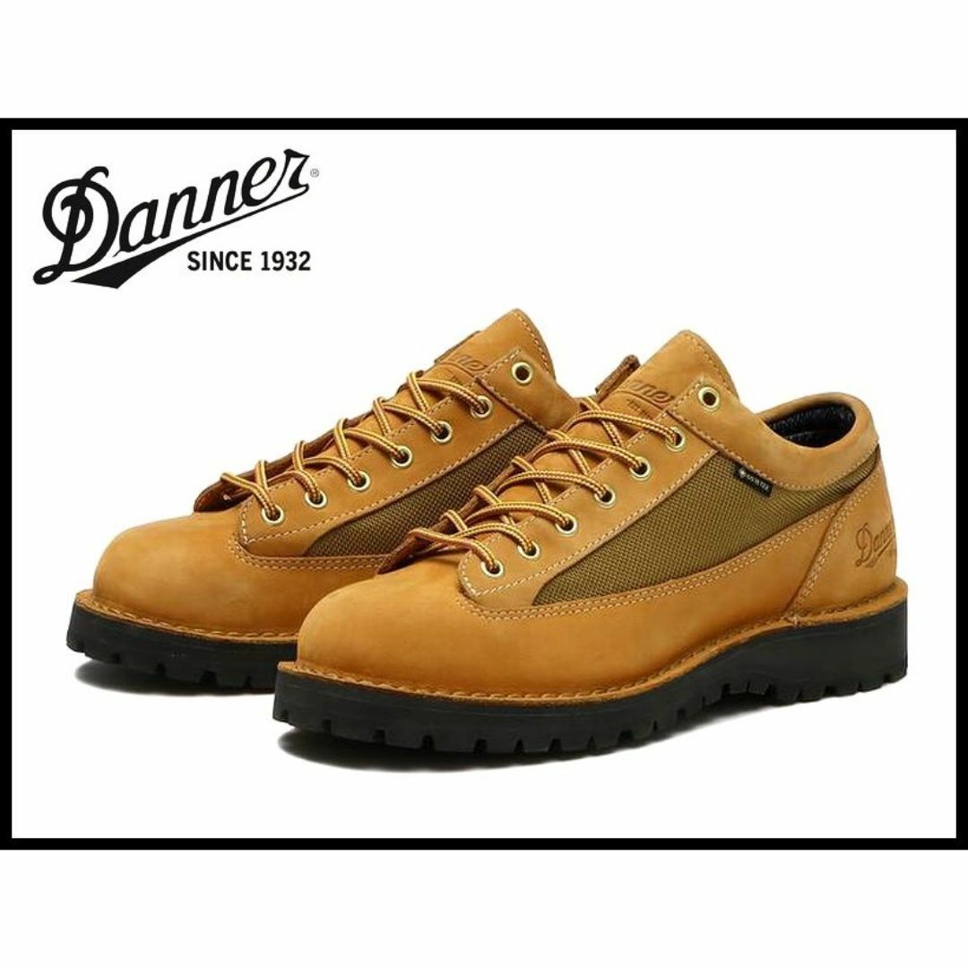 Danner(ダナー)の新品 ダナー フィールド ロー ヌバック レザー ブーツ ウィート 27.0 ① メンズの靴/シューズ(ブーツ)の商品写真