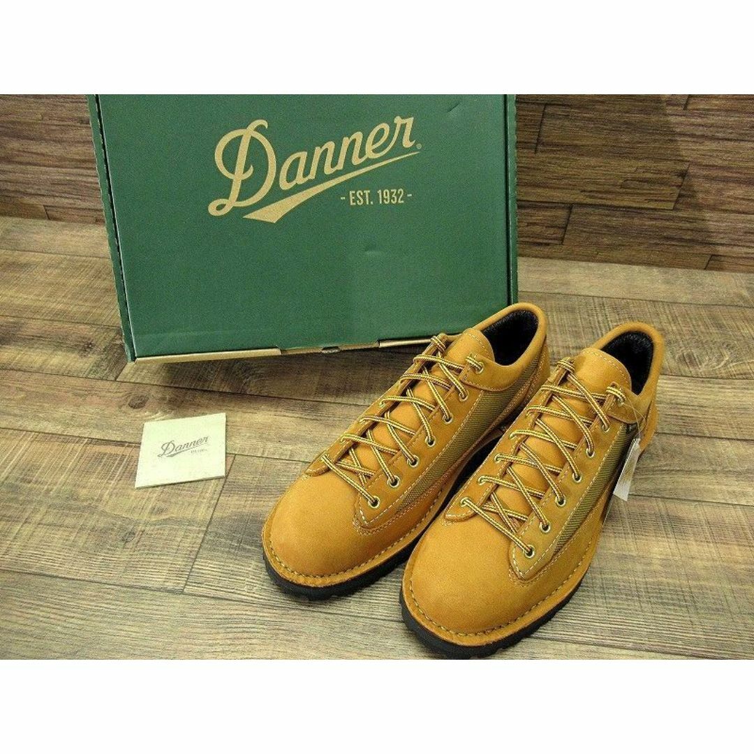 Danner(ダナー)の新品 ダナー フィールド ロー ヌバック レザー ブーツ ウィート 27.0 ① メンズの靴/シューズ(ブーツ)の商品写真