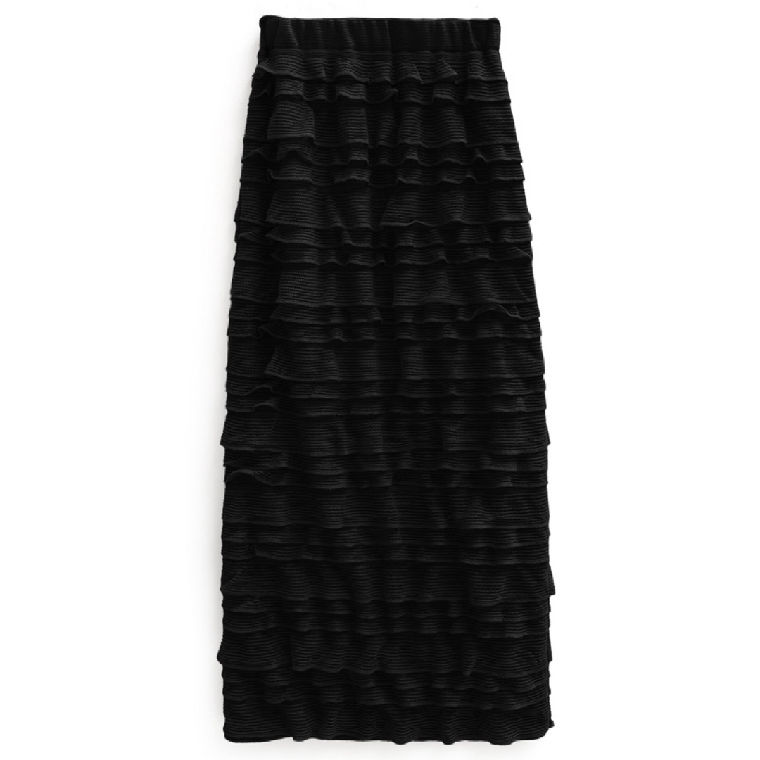 GRL(グレイル)のGRLフリルティアードタイトスカート レディースのスカート(ロングスカート)の商品写真