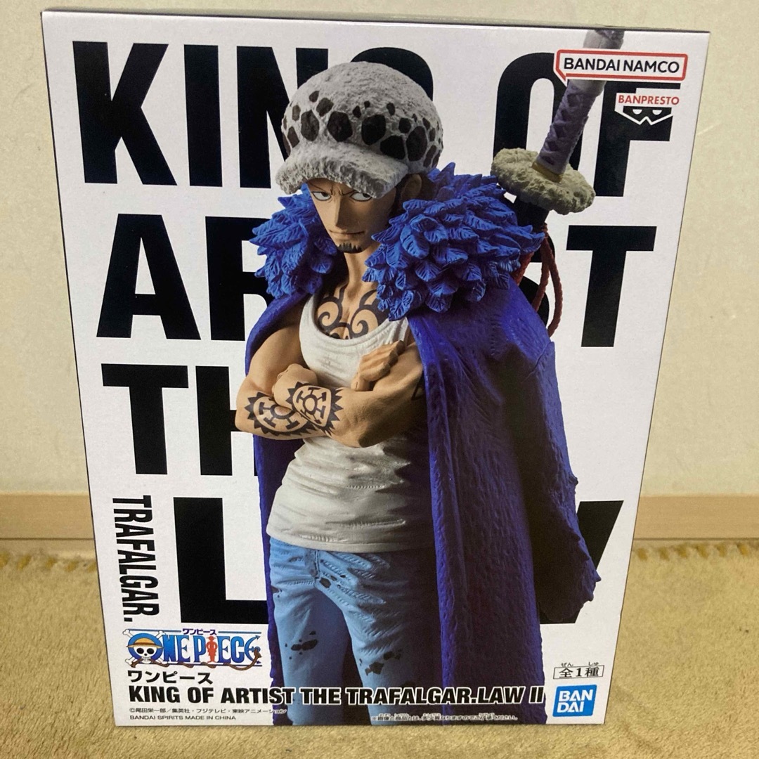 BANDAI(バンダイ)のワンピース KING OF ARTIST THE TRAFALGAR.LAW Ⅱ エンタメ/ホビーのフィギュア(アニメ/ゲーム)の商品写真