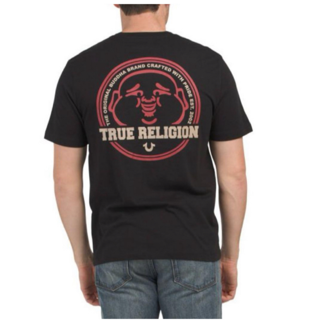 True Religion(トゥルーレリジョン)の送料無料 新品 TRUE RELIGION BUDDHA LOGO TシャツXL メンズのトップス(Tシャツ/カットソー(半袖/袖なし))の商品写真