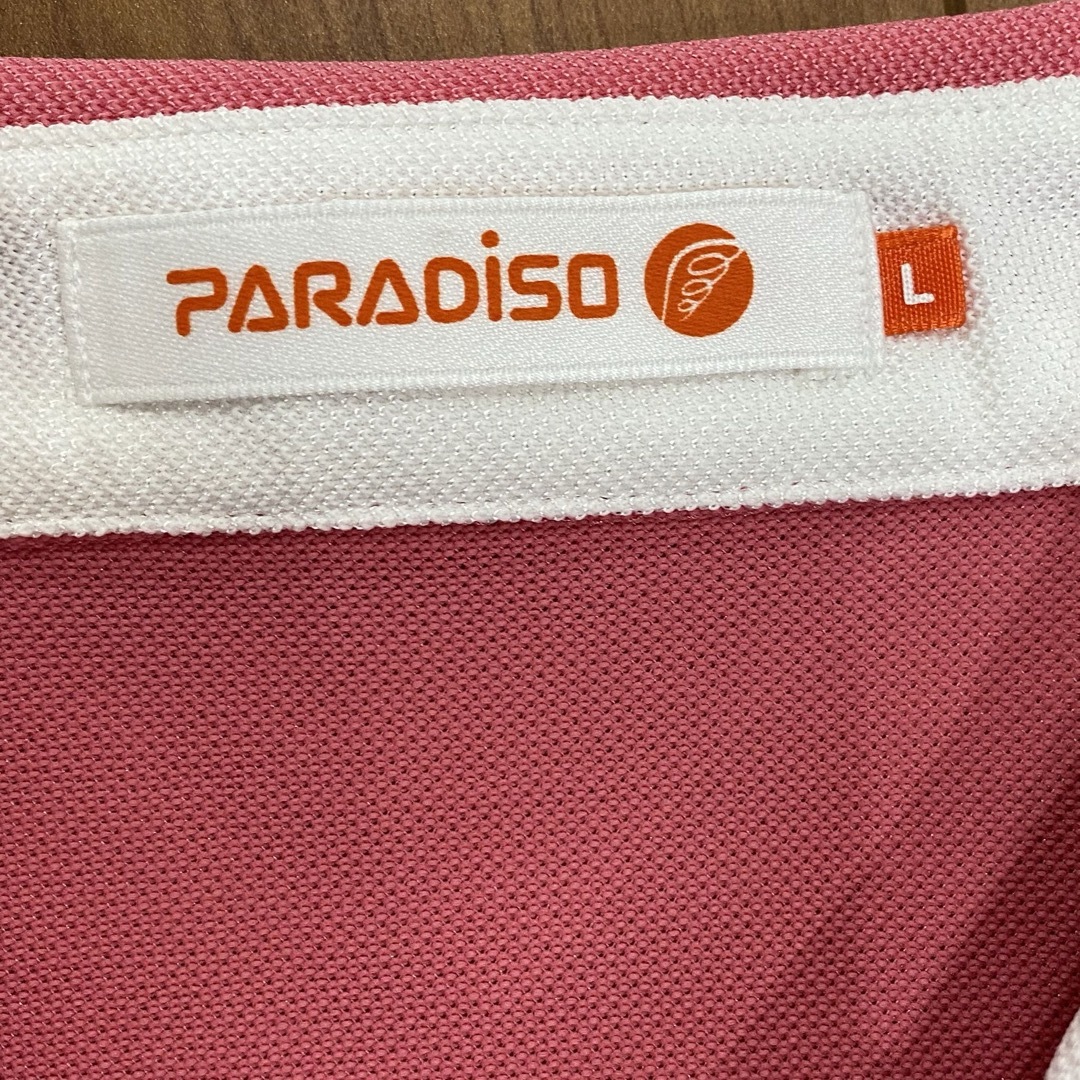 Paradiso(パラディーゾ)の値下げ中パラディーゾ ゴルフウェア メンズウェア L メンズ paradiso スポーツ/アウトドアのゴルフ(ウエア)の商品写真
