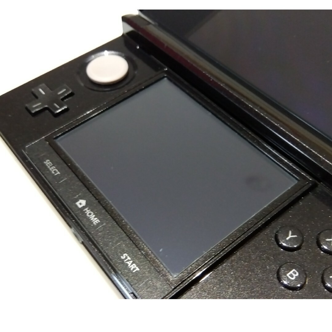 任天堂(ニンテンドウ)のNintendo 3DS 本体  コスモブラック エンタメ/ホビーのゲームソフト/ゲーム機本体(携帯用ゲーム機本体)の商品写真