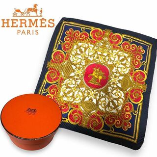 エルメス(Hermes)のHERMES エルメス スカーフ カレ90 チェルリーの公園  シルク100%(バンダナ/スカーフ)