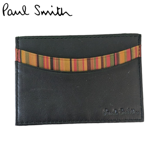 Paul Smith - Paul Smith ブラック レザー カードケース