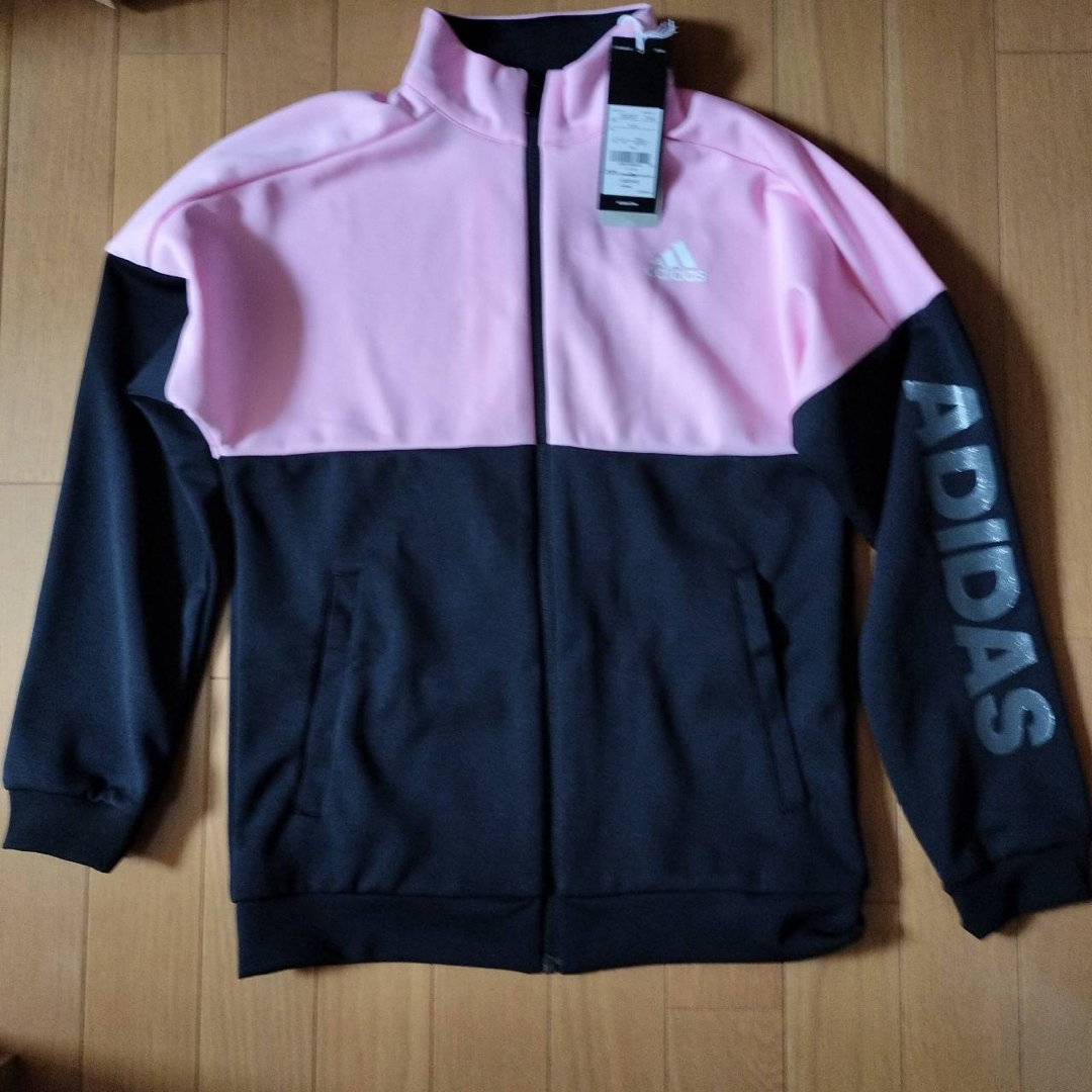 adidas(アディダス)のadidas ジャージ上下 160 キッズ/ベビー/マタニティのキッズ服女の子用(90cm~)(その他)の商品写真