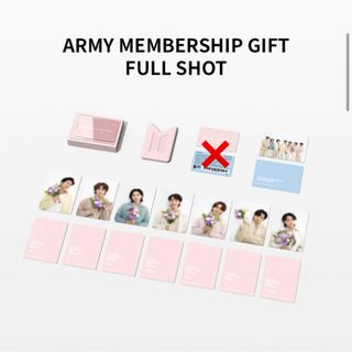 ボウダンショウネンダン(防弾少年団(BTS))のBTS ARMY membership gift weverse トレカ(アイドルグッズ)