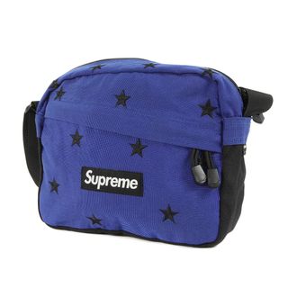 シュプリーム(Supreme)のSupreme シュプリーム バッグ 13AW スター刺繍 ショルダーバッグ Stars Shoulder Bag ブルー ストリート ブランド カバン【メンズ】【中古】(ショルダーバッグ)