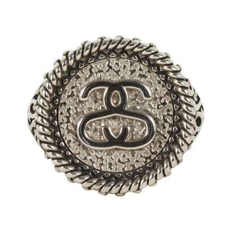 ステューシー(STUSSY)のSTUSSY ステューシー サイズ:11(21号位) 24SS SSリンクロゴ ソブリン リング SS SOVEREIGN RING シルバー925 指輪 ストリート ブランド アクセサリー【メンズ】【中古】(リング(指輪))