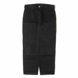 ALWAYS OUT OF STOCK オールウェイズ アウト オブ ストック パンツ サイズ:L Dickies コーデュロイ ダブルニー ワーク チノパンツ ブラック 黒 ディッキーズ コラボ ボトムス ズボン【メンズ】【中古】(その他)