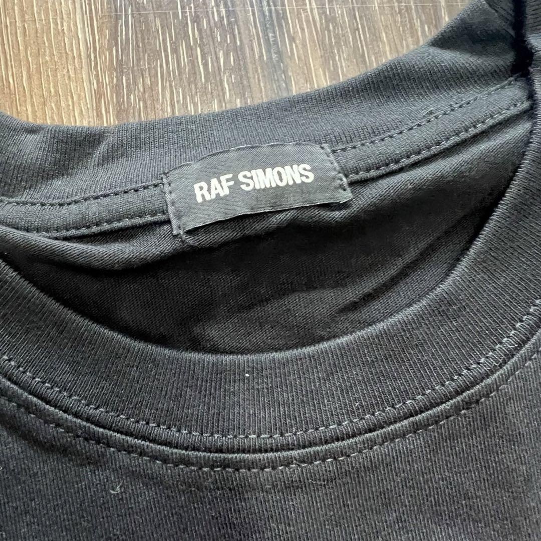 RAF SIMONS(ラフシモンズ)のラフシモンズ RAF SIMONS Tシャツ tee ブラック　Lサイズ メンズのトップス(Tシャツ/カットソー(半袖/袖なし))の商品写真