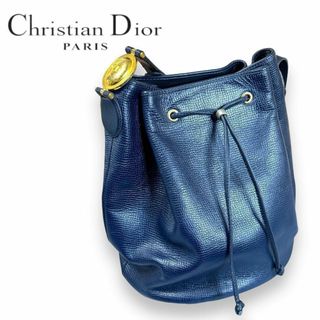 クリスチャンディオール(Christian Dior)のChristian Dior  ディオール ショルダーバッグ 巾着 レザー(ショルダーバッグ)