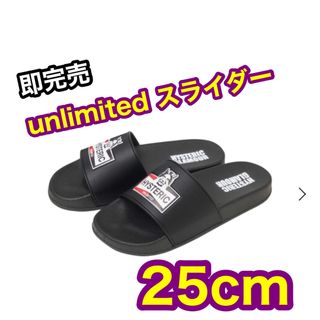 ヒステリックグラマー(HYSTERIC GLAMOUR)の25.0cm HYSTERIC GLAMOUR unlimited スライダー(サンダル)