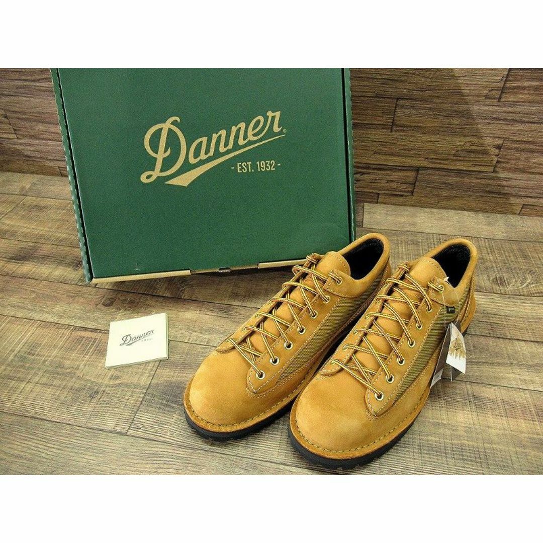 Danner(ダナー)の新品 ダナー フィールド ロー ヌバック レザー ブーツ ウィート 28.0 ① メンズの靴/シューズ(ブーツ)の商品写真