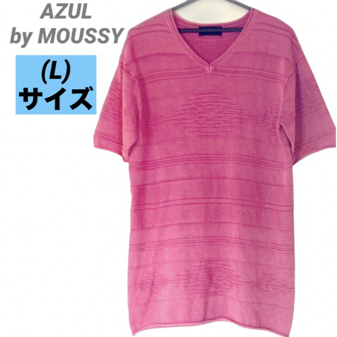 AZUL by moussy(アズールバイマウジー)のMOUSSY マウジー レディース　Tシャツ　チュニック　AZUL　匿名発送 レディースのトップス(チュニック)の商品写真