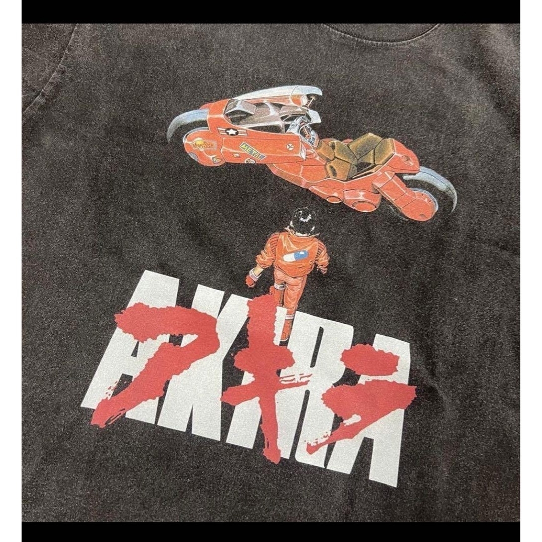 VINTAGE(ヴィンテージ)のAKIRA アキラ　大友克洋 tee Tシャツ　加工　ウォッシュ　ビンテージ メンズのトップス(Tシャツ/カットソー(半袖/袖なし))の商品写真