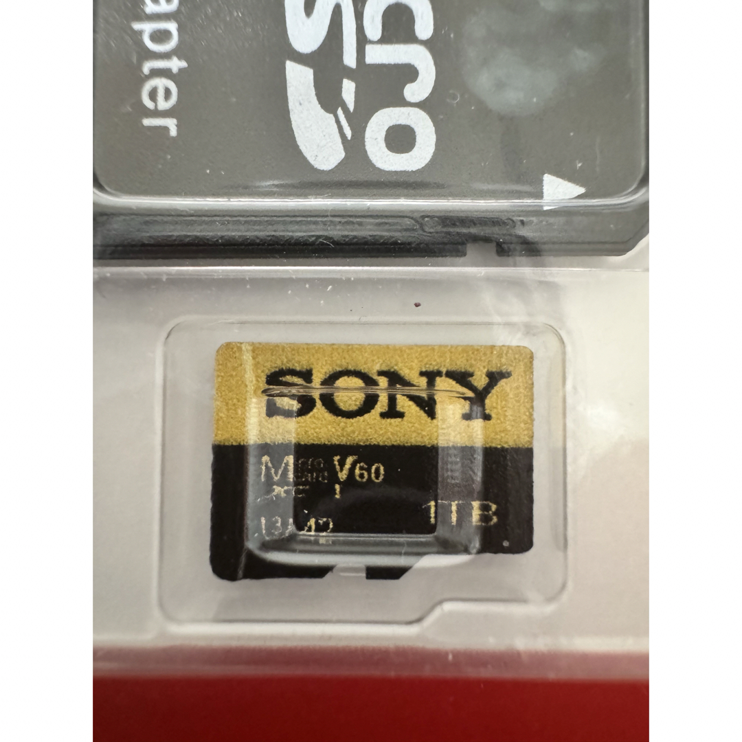 SONY(ソニー)のSONY マイクロSDカード　1TB エンタメ/ホビーのゲームソフト/ゲーム機本体(その他)の商品写真