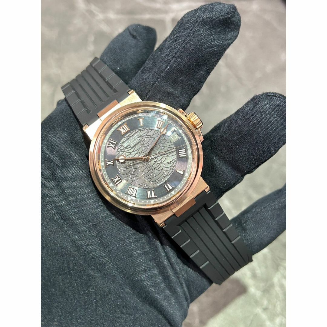 Breguet(ブレゲ)のBREGUET(ブレゲ) マリーン【2021年6月印】【中古美品】 メンズの時計(腕時計(アナログ))の商品写真