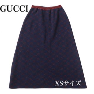 Gucci - 期間限定○GUCCIグッチGG柄テクニカルジャージスカートXSの Gucci - 期間限定○GUCCIグッチGG柄テクニカルジャージスカートXSの