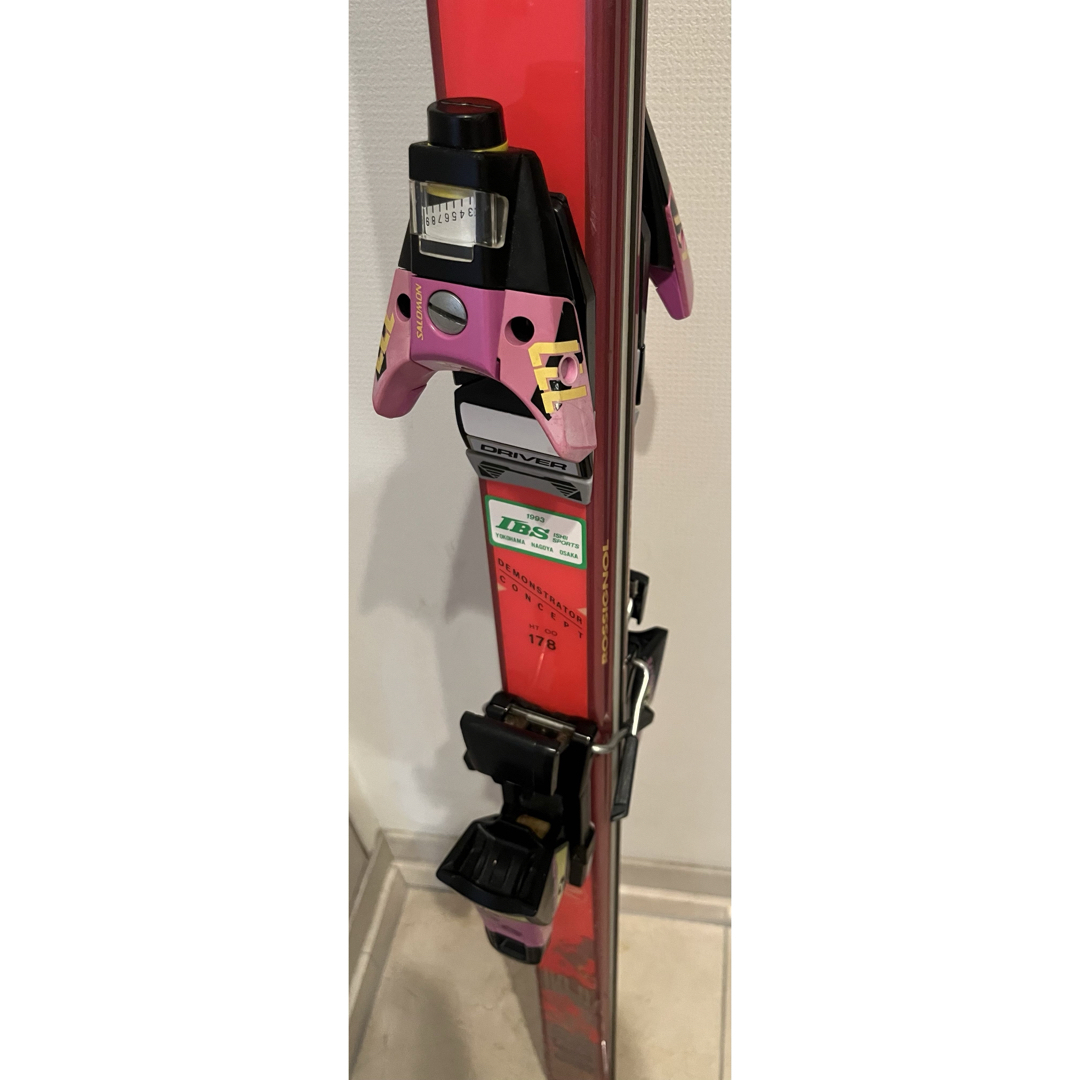 ROSSIGNOL(ロシニョール)のスキー板　ロシニョール　178cm     ピンク ビンディング サロモン スポーツ/アウトドアのスキー(板)の商品写真