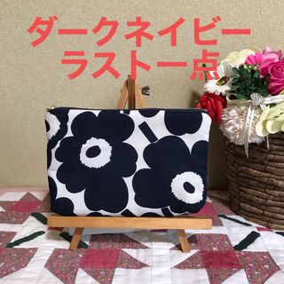 marimekko - マリメッコ    生地　ハンドメイド　ミニウニッコ　2cmマチ付きポーチ