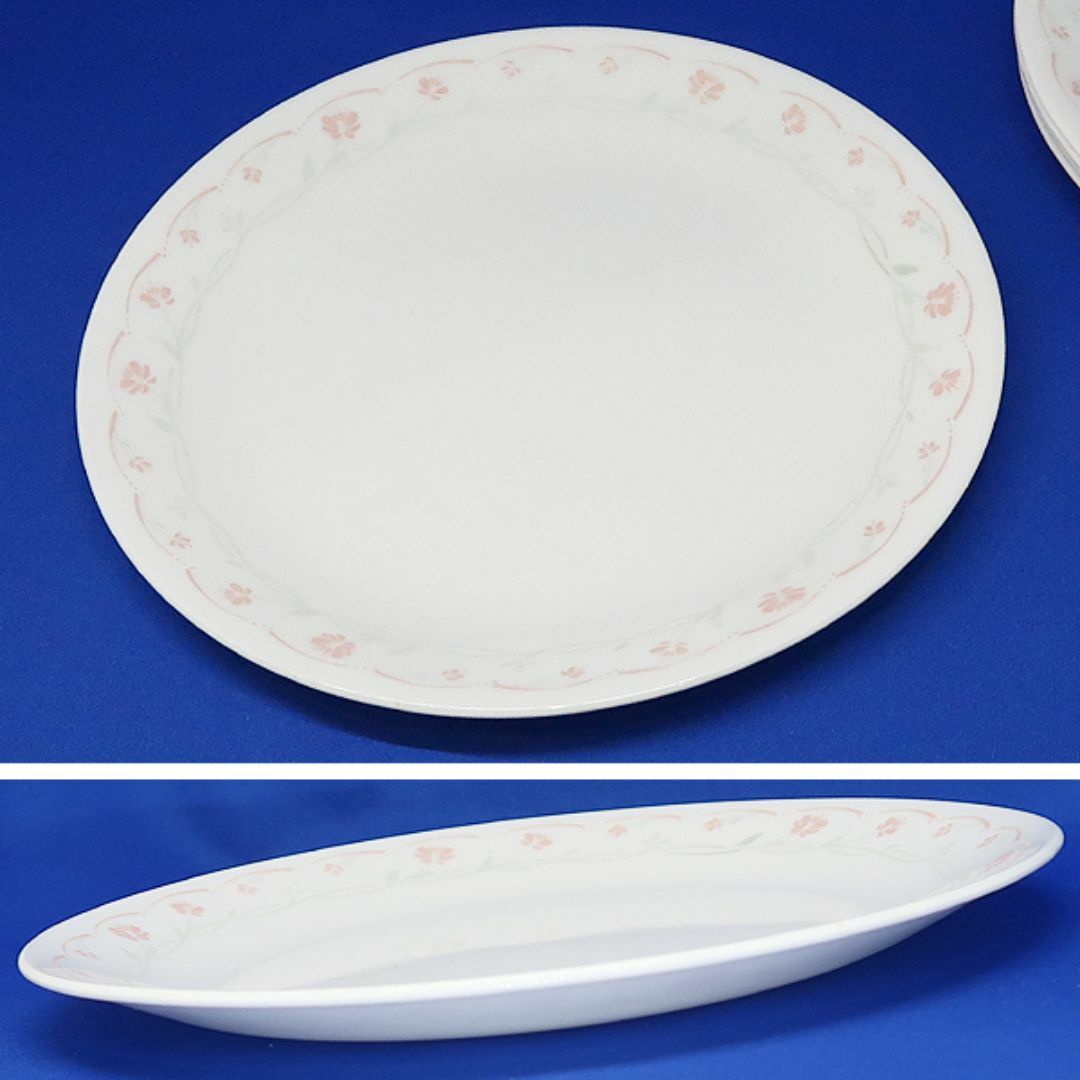 CORELLE(コレール)の未使用 CORELLE コレール USA  プレート 21.5cm 皿 5枚 インテリア/住まい/日用品のキッチン/食器(食器)の商品写真