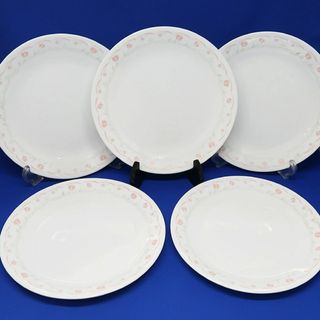 未使用 CORELLE コレール USA  プレート 21.5cm 皿 5枚