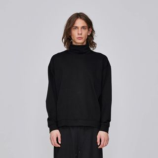 Iroquois DUALWARM MOIST TURTLE NECK BLK(スウェット)