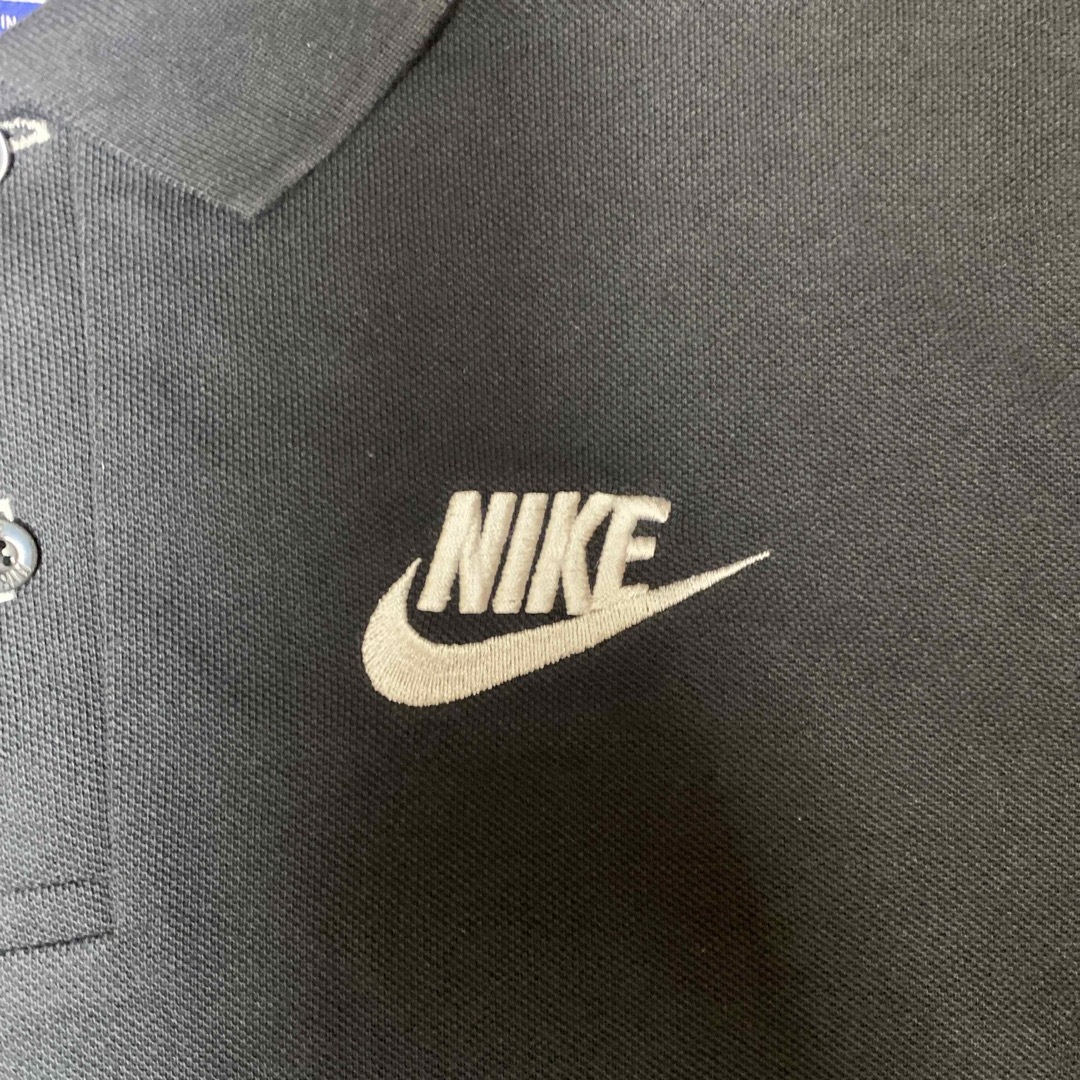 NIKE(ナイキ)のNIKE 黒半袖ポロシャツ　メンズM メンズのトップス(ポロシャツ)の商品写真