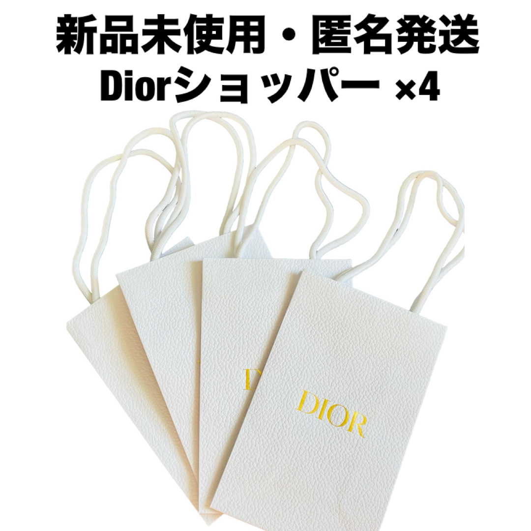 Dior(ディオール)の未使用　Dior ショッパー　4点セット その他のその他(その他)の商品写真