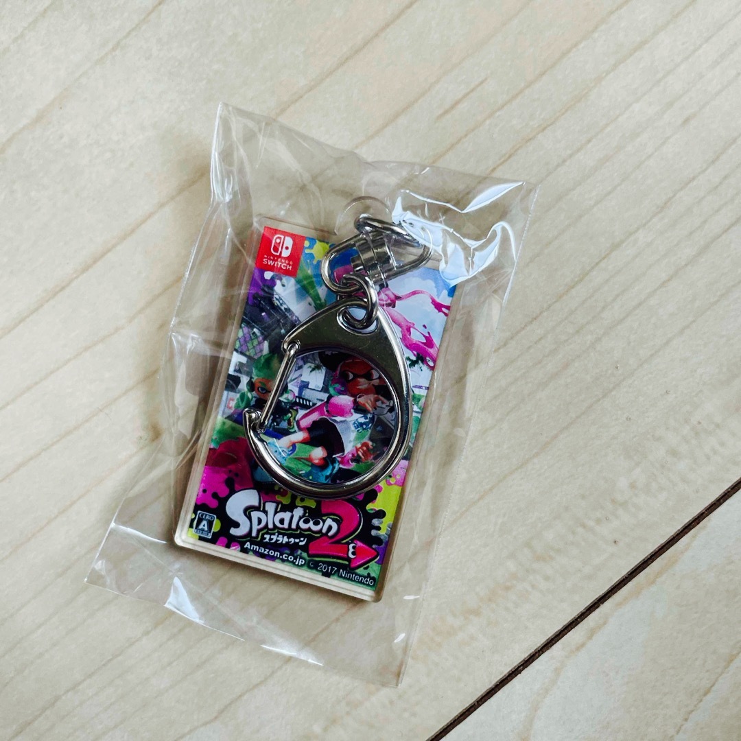 スプラトゥーン3 Amazon 特典　キーホルダー エンタメ/ホビーのおもちゃ/ぬいぐるみ(キャラクターグッズ)の商品写真