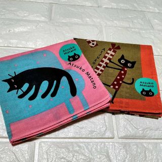 Atsuko Matano - 新品２枚組 マタノアツコ ハンカチ AtsukoMatano 俣野温子  CAT