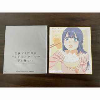 角川書店 - 劇場版「青春ブタ野郎はランドセルガールの夢を見ない」特典　ミニ色紙（牧之原翔子）